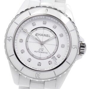 CHANEL J12 Caliber 12.1 38MM H5705 12P diamond White Dial Automatic Men's_839150